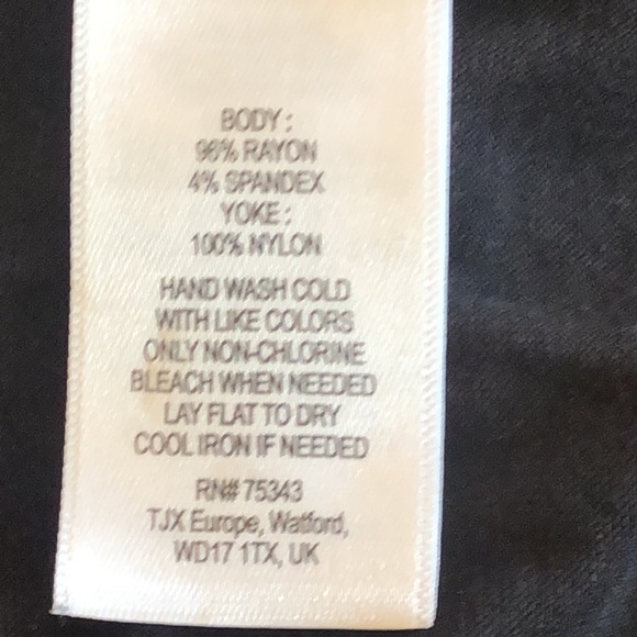 Willi Smith - Rayon and Velvet blouse size L - Picture 6 of 7